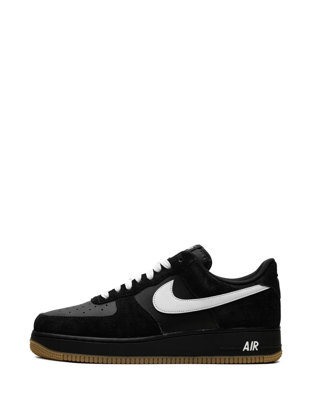 Nike Men Black White Low Top Casual Sneakers