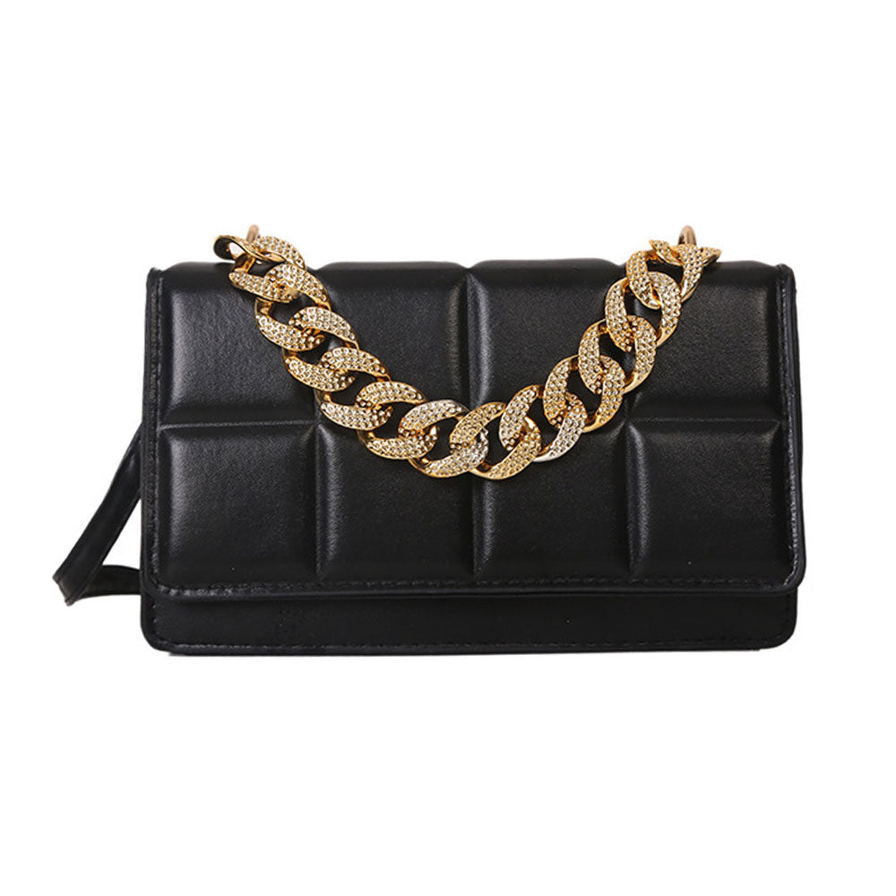 BETTER IT NOW Black Clutch Shoulder Bag
