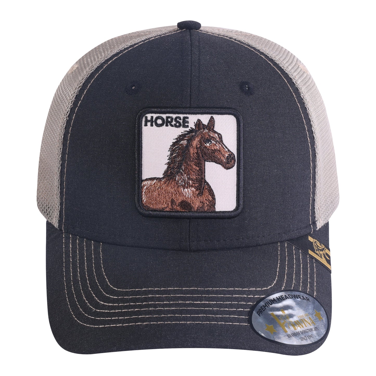 BETTER IT NOW Horse Embroidered 6-Panel Trucker Hat