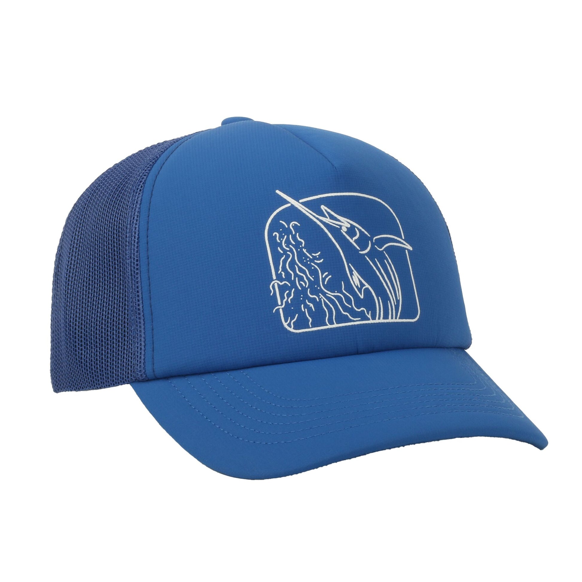 BETTER IT NOW Royal Blue Marlin Foam Fishing Cap