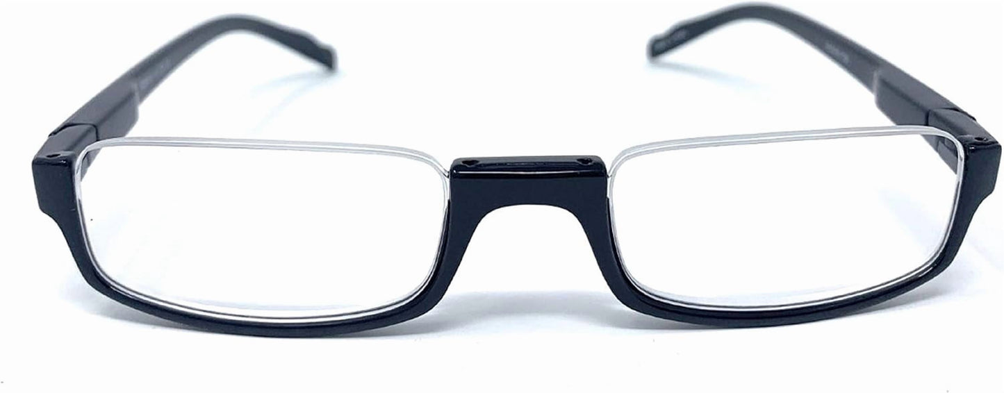 BETTER IT NOW Unisex Half Frame Reading Glasses